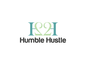 H2,humble hustle logo design by WRDY