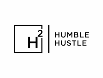 H2,humble hustle logo design by christabel