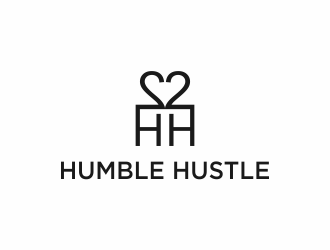 H2,humble hustle logo design by y7ce