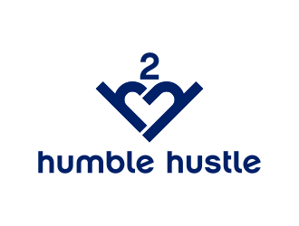 H2,humble hustle logo design by goblin