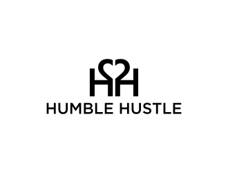 H2,humble hustle logo design by .::ngamaz::.