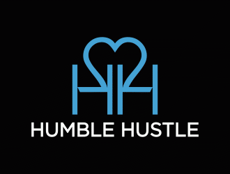 H2,humble hustle logo design by SelaArt
