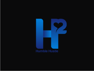 H2,humble hustle logo design by dhe27