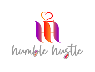 H2,humble hustle logo design by axel182