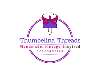 Thumbelina Threads logo design by ndaru