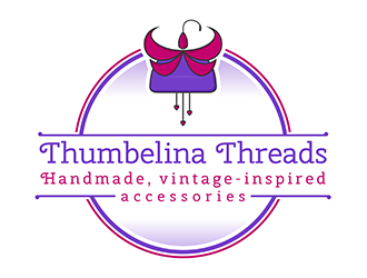 Thumbelina Threads logo design by ndaru