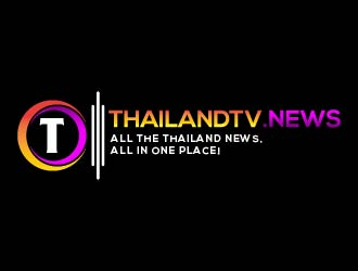 ThailandTV.news   Tagline: All the Thailand News, All in One Place! logo design by Suvendu
