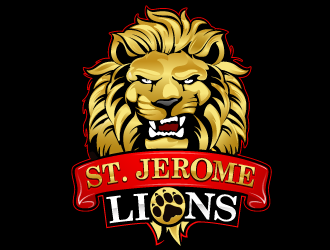 St. Jerome Catholic School logo design by dorijo