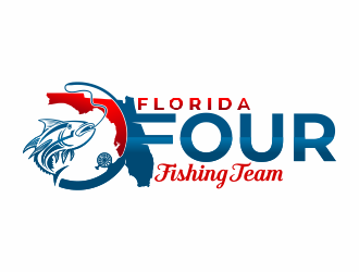 Florida Four Fishing Team logo design by sargiono nono