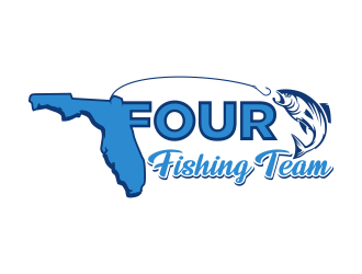Florida Four Fishing Team logo design by done