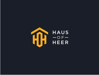 Haus of Heer also known as HOH (short form) logo design by Susanti