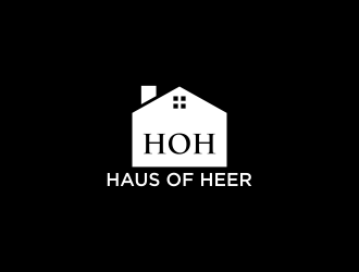 Haus of Heer also known as HOH (short form) logo design by luckyprasetyo