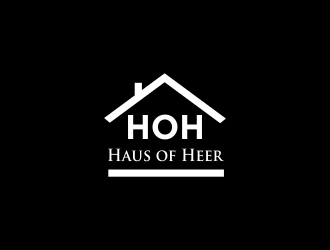 Haus of Heer also known as HOH (short form) logo design by luckyprasetyo