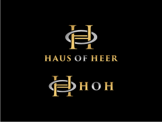 Haus of Heer also known as HOH (short form) logo design by KaySa