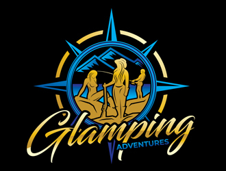 Glamping Adventures logo design by dasigns