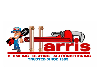 Harris Plumbing, Heating & AC, Inc. logo design by jaize