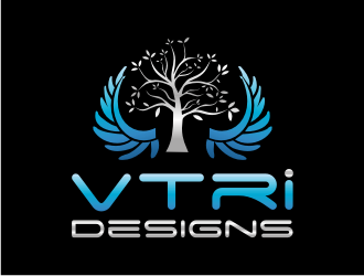 Vtri Designs logo design by sodimejo