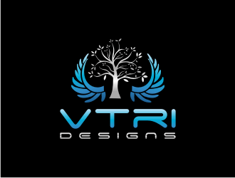 Vtri Designs logo design by sodimejo