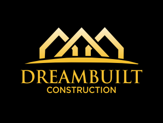DreamBuilt Construction logo design by MUNAROH