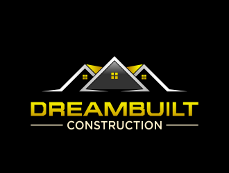 DreamBuilt Construction logo design by MUNAROH