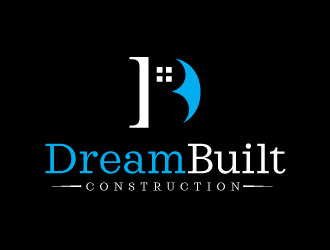 DreamBuilt Construction logo design by sanworks