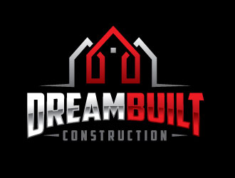 DreamBuilt Construction logo design by REDCROW