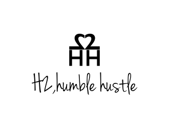 H2,humble hustle logo design by luckyprasetyo