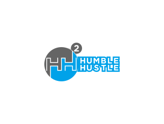 H2,humble hustle logo design by qonaah