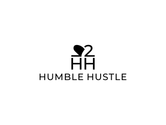 H2,humble hustle logo design by Asyraf48