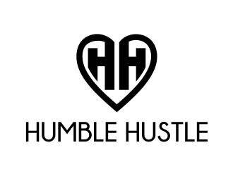 H2,humble hustle logo design by cintoko