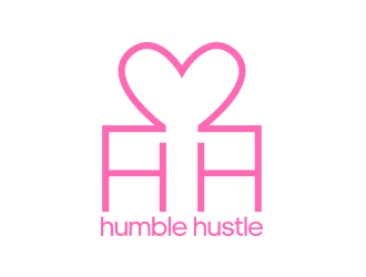H2,humble hustle logo design by keylogo