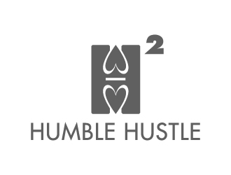 H2,humble hustle logo design by pilKB