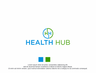 Health Hub logo design by bebekkwek
