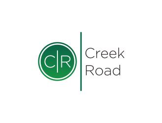 Creek Road logo design by kevlogo