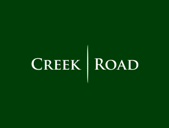 Creek Road logo design by GassPoll