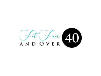 Fit Fun and Over 40 logo design by sodimejo