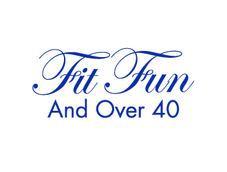 Fit Fun and Over 40 logo design by pilKB