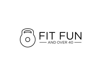 Fit Fun and Over 40 logo design by sabyan