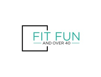 Fit Fun and Over 40 logo design by sabyan