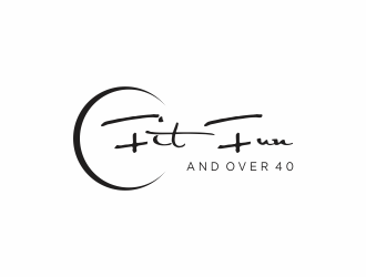 Fit Fun and Over 40 logo design by santrie
