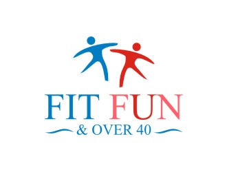 Fit Fun and Over 40 logo design by sabyan