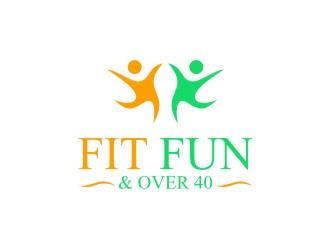 Fit Fun and Over 40 logo design by sabyan