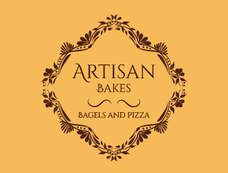 Artisan Bakes, Bagels and Pizza logo design by czars