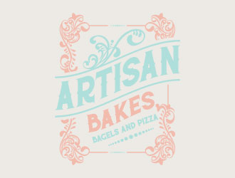 Artisan Bakes, Bagels and Pizza logo design by aryamaity