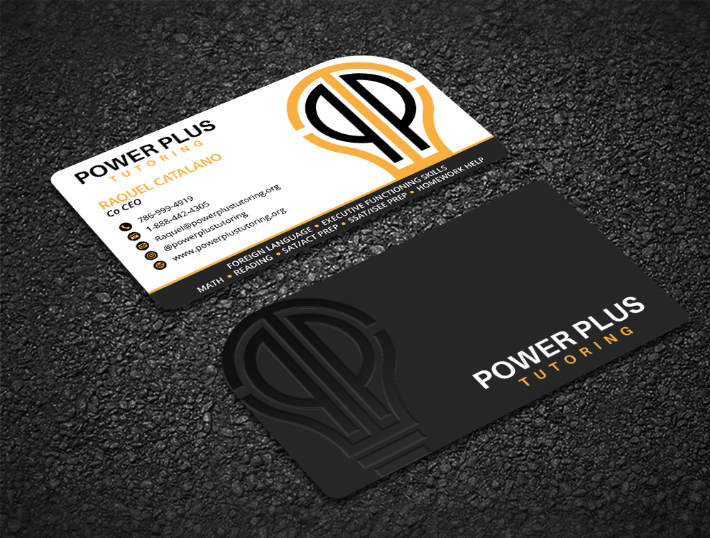 Power Plus Tutoring logo design by Niqnish