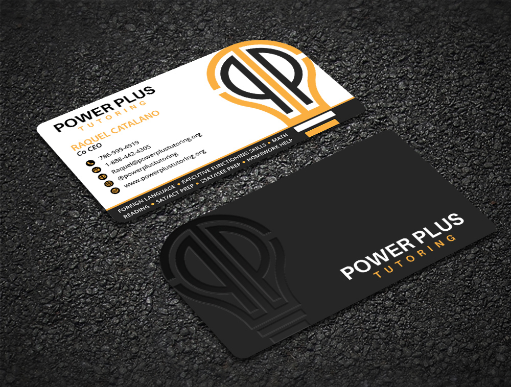 Power Plus Tutoring logo design by Niqnish