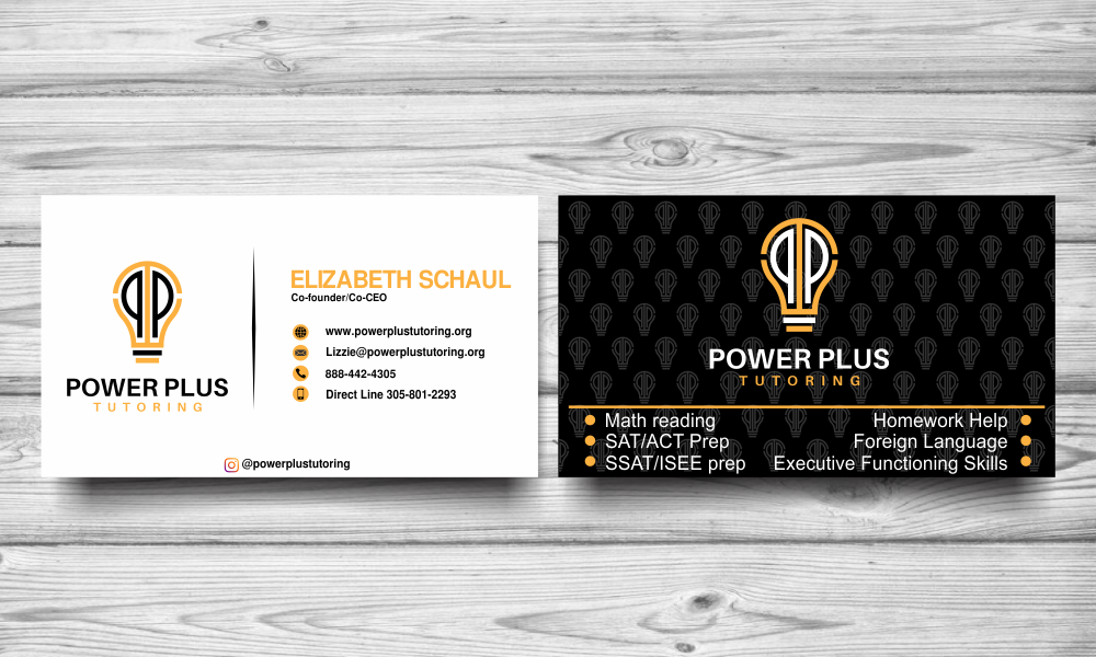 Power Plus Tutoring logo design by done