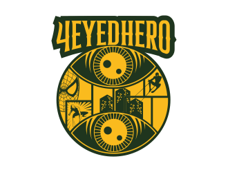 4EyedHero logo design by almaula