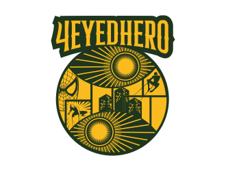 4EyedHero logo design by almaula