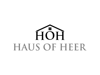 Haus of Heer also known as HOH (short form) logo design by MUNAROH